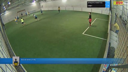 But de kevin (11-8) - ATHLETIC KINIKTOU Vs VINET - 08/03/18 19:00 - LIGUE 2 - Poitiers Game Parc