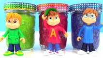 DIY ALVIN and the Chipmunks! Chipettes Slime Kids Craft
