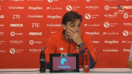Montella: "Está claro que alcanzar la 'Champions' va a ser muy difícil"