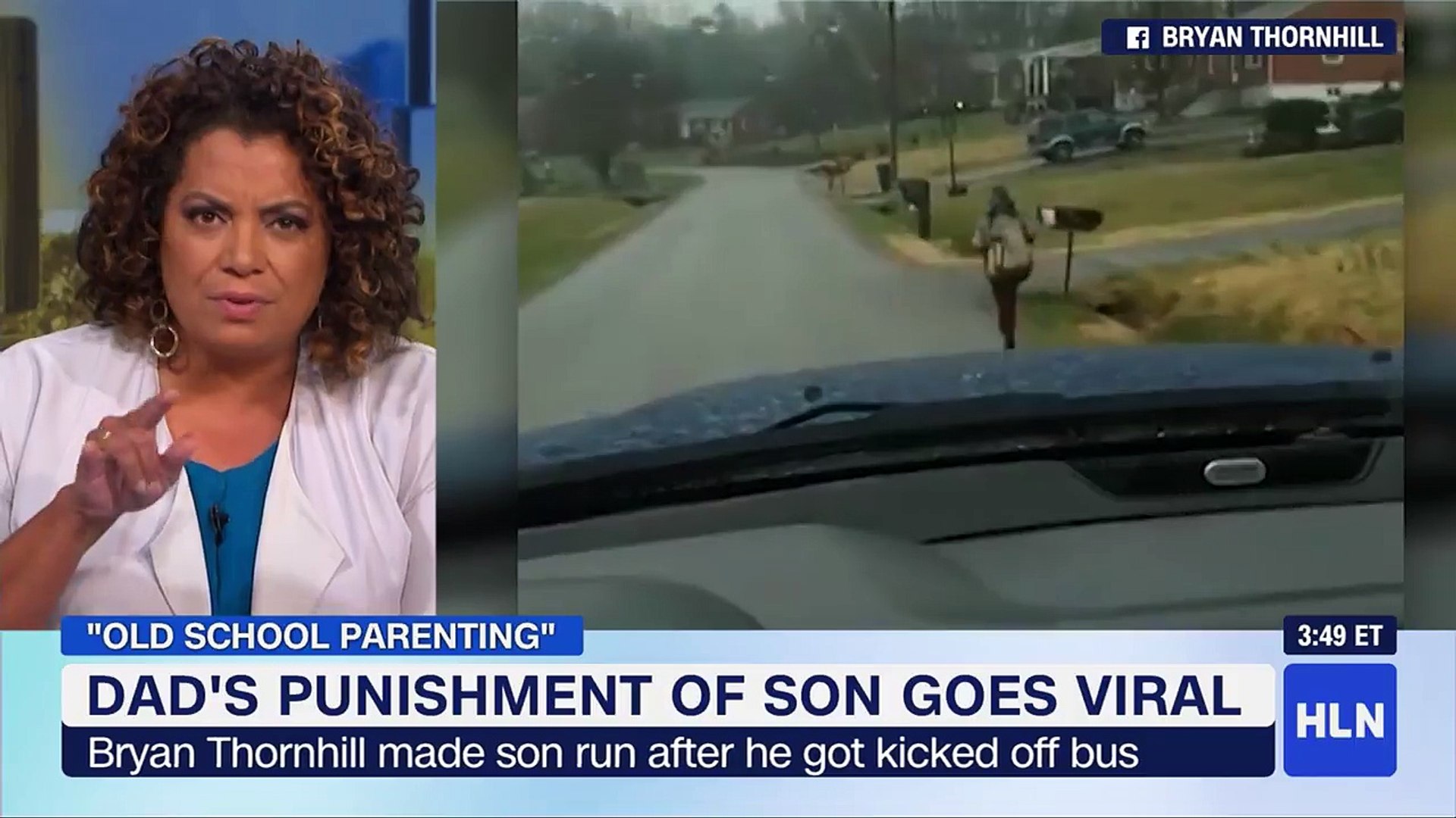 Video of dad’s punishment goes viral