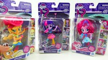 My Little Pony Equestria Girls Minis Neon Rocking Rainbow Rocks Applejack Twilight Pinkie Pie