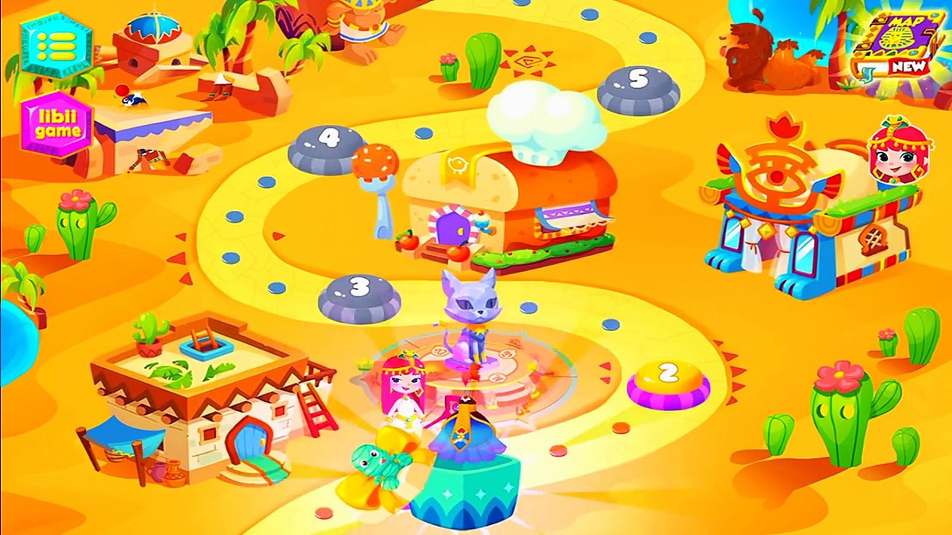 ⁣Emilys Egypt Adventure Эмили приключенние в Египте Обучающий Игровой мульфильм Best Kids Apps
