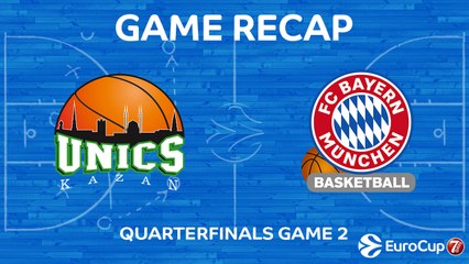 Highlights: Unics Kazan - FC Bayern Munich