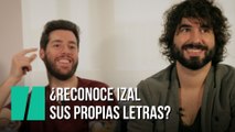 ¿Reconocen los miembros de Izal sus propias letras?