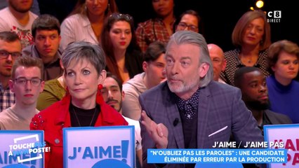 N'oubliez pas les paroles : la candidate éliminée à tort est un "scandale" pour Gilles Verdez