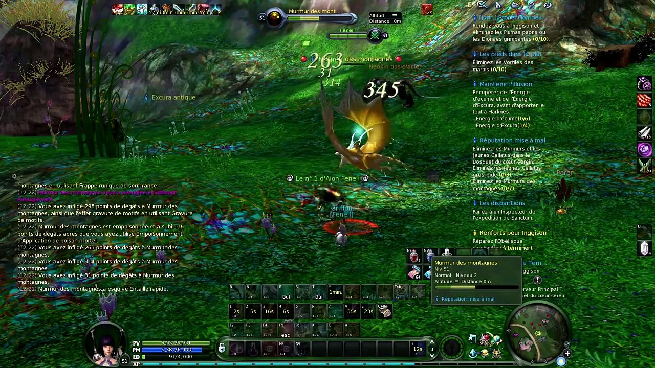 Aion 5.0 : Conseils - Astuces - Réglages à faire durant le PEX 1 à 55 [ MMORPG FREE TO PLAY FR ]