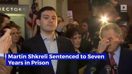 Martin Shkreli Sentenced to Seven Years in Prison