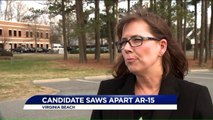 Virginia Congressional Candidate Destroys AR-15 in Video