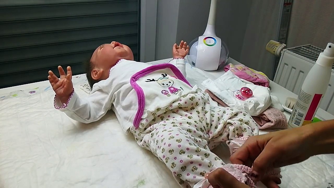 Reborn Baby deutsch Emilias Abendroutine