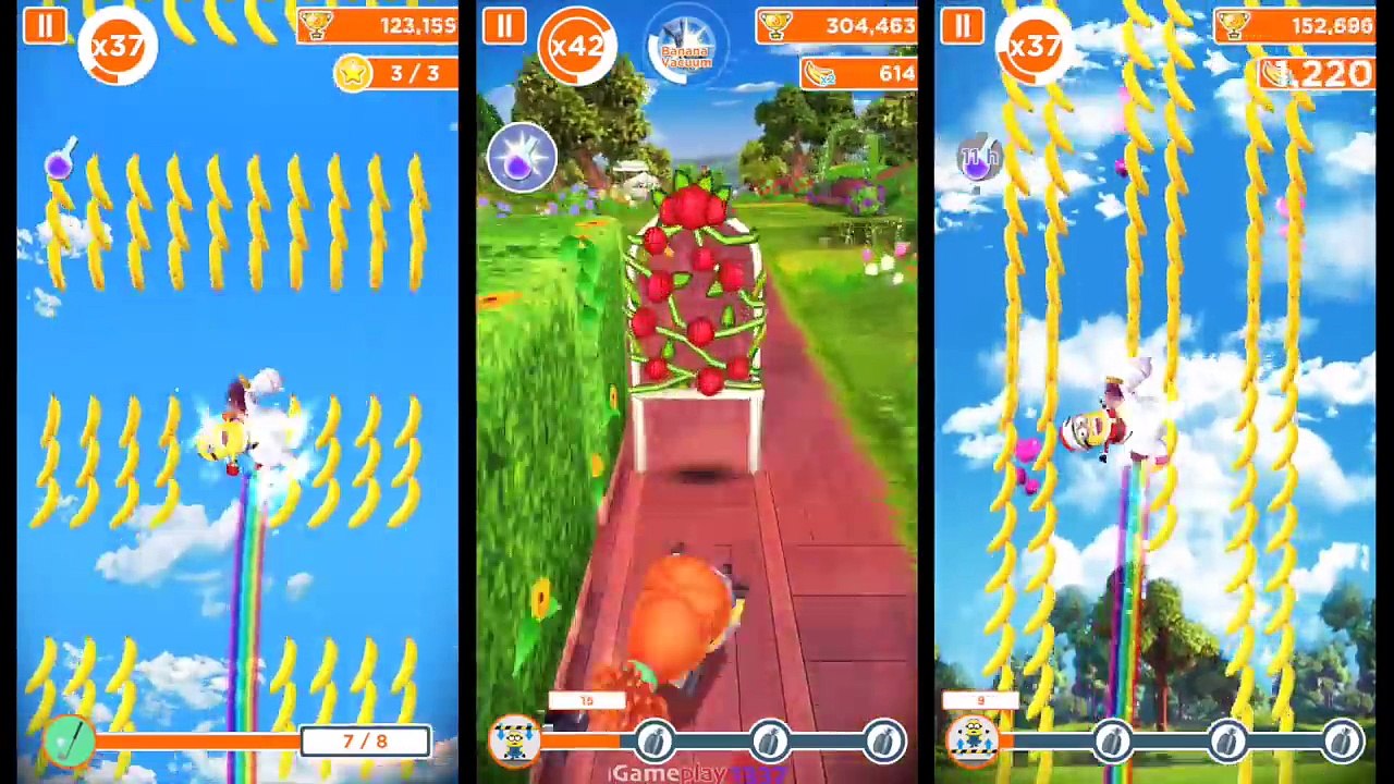 Despicable Me: Minion Rush BOXER vs LUCY vs SANTA