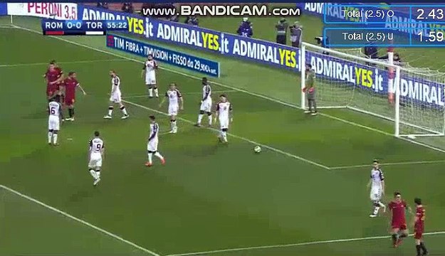 Konstantinos Manolas Goal HD - AS Roma 1-0 Torino 09.03.2018