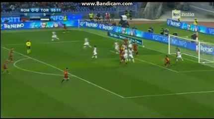 Beautiful Goal Manolas (1-0) AS Roma vs Torino FC