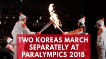 Paralympics 2018 opening ceremony highlights: North and South Korea march separately