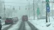 Lake effect snow triggers winter storm warning in western New York