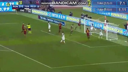 Lorenzo Pellegrini Goal - Roma 3-0 Torino   09-03-2018