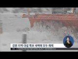 [14/12/16 정오뉴스] 강원 영서지역 폭설…충북·경북 10cm 안팎 눈 내려