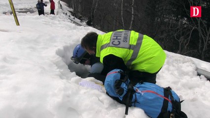 Exercice avalanche à L'Hospitalet-près-l'Andorre