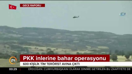 Teröristlerin izi sürüldü