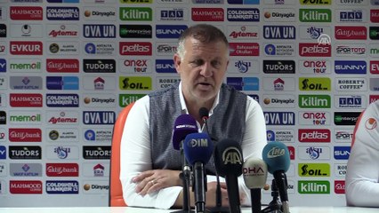 Aytemiz Alanyaspor-Medipol Başakşehir maçının ardından - ANTALYA