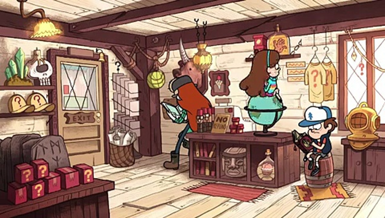 Gravity Falls cartoon movie eps.last scenes presentation