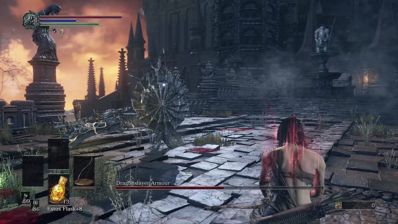 Dragonslayer Armour BOW ONLY NO DAMAGE TAKEN