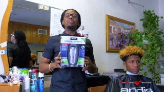HOW TO CUT: ODELL BECKHAM JRs HAIR (cordless) W/ ANDIS ENVY Li & review 4K