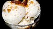 Almond Ice Cream - Homemade Eggless Ice Cream - Without Machine Ice Cream Recipe
