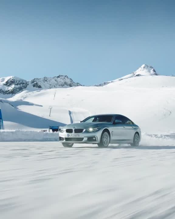 Safely driving on snow and ice.