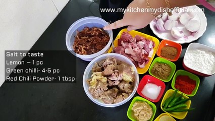 Descargar video: 23.Mutton Kebab In 10 Minutes - Fatafat Mutton Kabab Recipe - My Kitchen My Dish