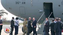 US Secretary of State Tillerson arrives in Kenya for visit