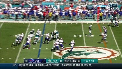 2016 - Jay Ajayi runs free in Dolphins first drive vs. Bills