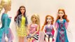 Мультик с куклами поделки из пластилина #Play-Doh лепим платья Принцессы Диснея Играем в куклы Барби