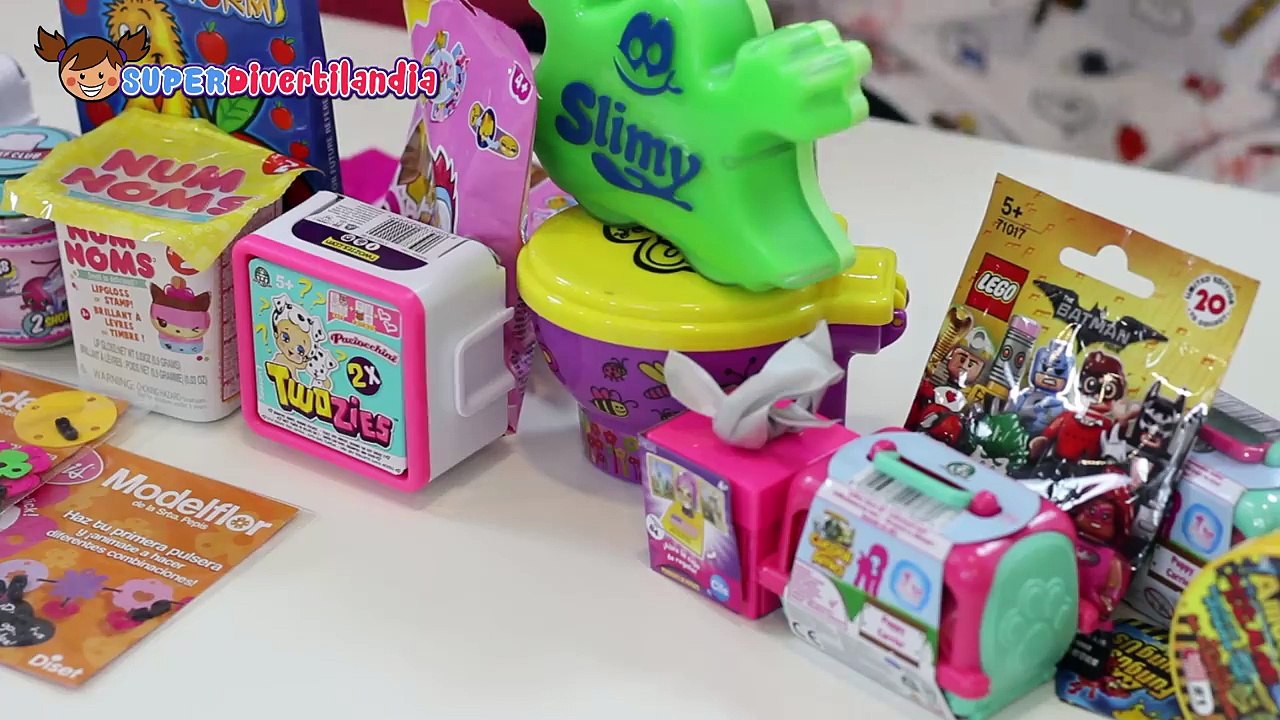 Muchas Sorpresas en SUPERDivertilandia! Num Noms, Twozies, Magic Worms, puppy in my pocket!