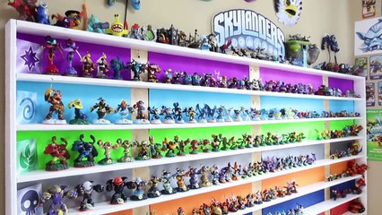 Skylanders Collection Display SURPRISE! Ultimate Toy Storage Organization!