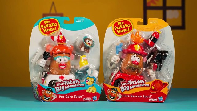 Mr Potato Head Little Taters Big Adventures Pet Care Tater & Fire Rescue Spud Playskool