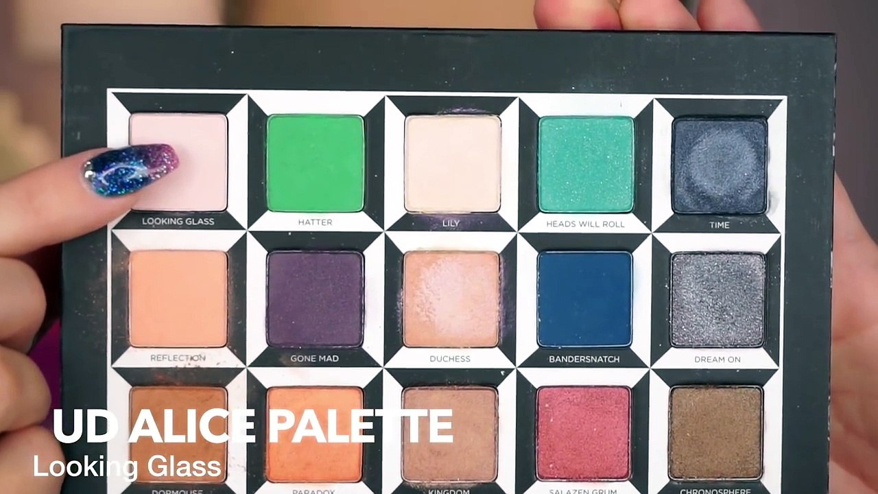 Urban Decay Alice Through The Looking Glass Palette Tutorial - Spring Glam