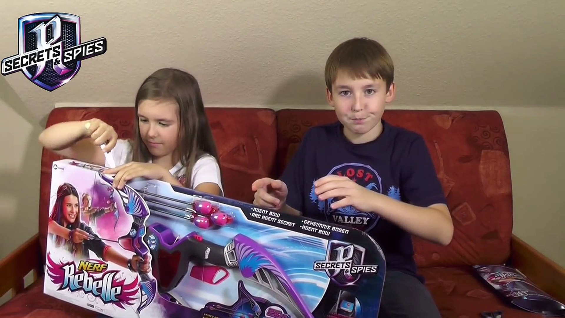 Nerf Rebelle Agent Bow | Magicbiber - video Dailymotion