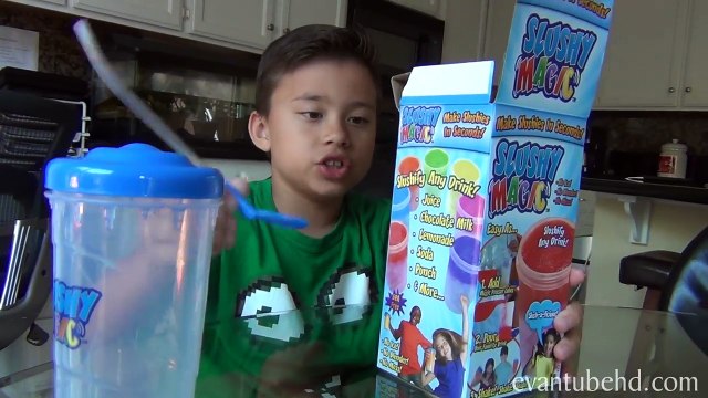 SLUSHY MAGIC!!! Product Review & Demo with EvanTubeHD