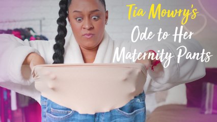 Tia Mowry's Ode to Her Maternity Pants