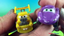 Play Doh Fun With Disney Cars Microdrifters Funny Car Mater Holley Shiftwell Finn McMissile