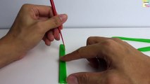 play doh finns grass sword - how to make with playdoh