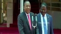 Uhuru Kenyatta FULL SPEECH at Harambee House meeting Raila Odinga.
