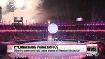 PyeongChang Winter Paralympics kick off with grand opening ceremony