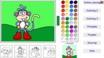 Kolorowanki z muzyką dla dzieci - Myszka Miki, Dora, Mikołaj, Shrek, Miś Yogi