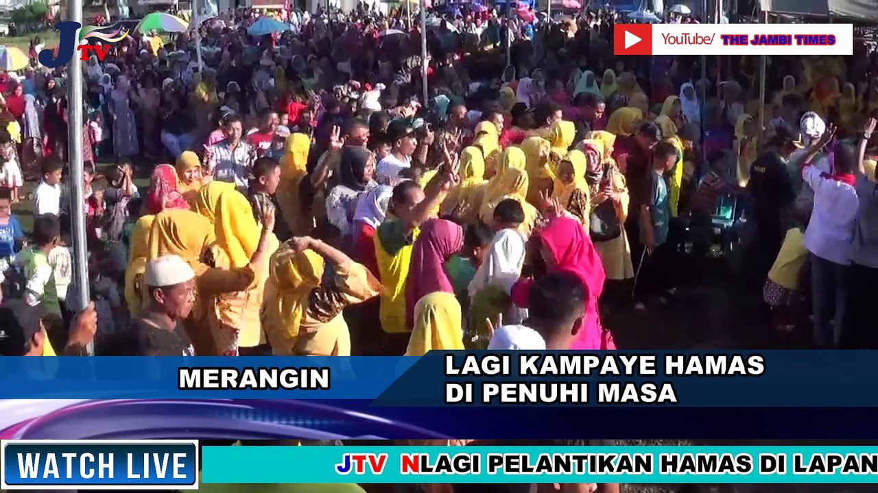 JTV KAMPAYE  HAMAS DI LAPANGAN BOLA DI PENUHI MASA