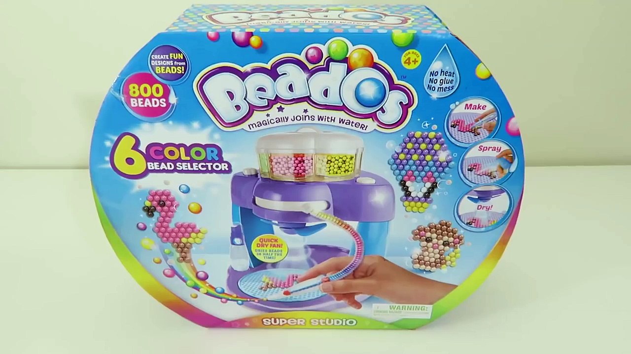 Beados Super Studio Playset | Easy DIY Make Your Own Magic Beads Animal & Ice Cream Shapes!