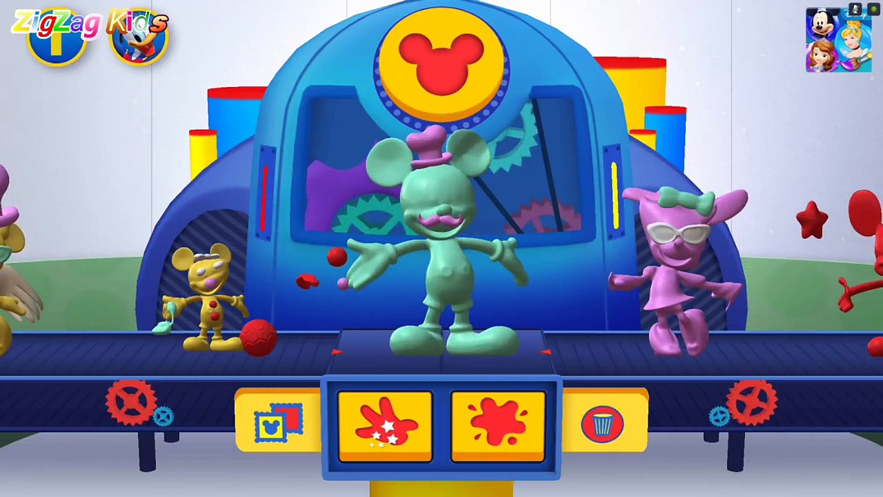 O Rato Mickey | Squish Mickey Mouse | #Clubhouse 10 | ZigZag Kids HD