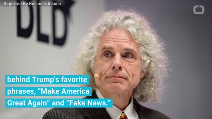 Harvard Professor Steven Pinker Explains Trump's Favorite Phrases