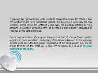 Obtaining The Right Antenna System For Your Home