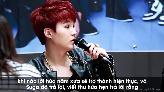 Suga khiến netizen bội phục khi bỏ hàng trăm triệu đồng thực hiện lời hứa cách đây nhiều năm với fan
